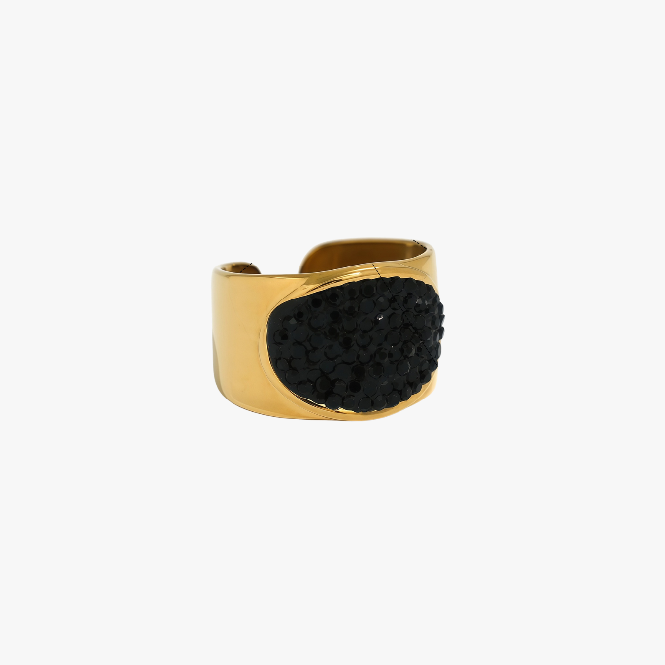 Onyx Cuff Ring