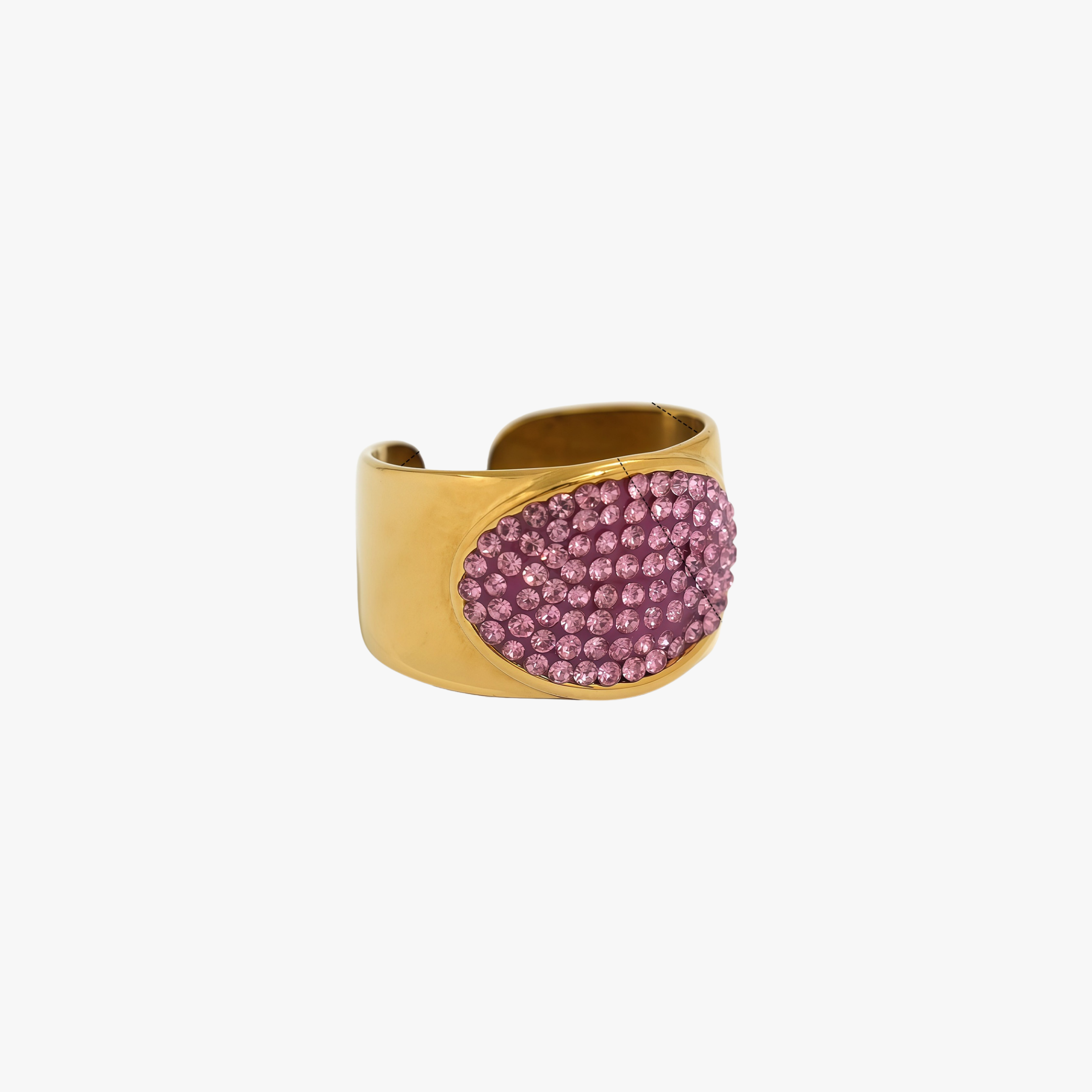 Rosé Cuff Ring